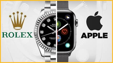 Rolex vs. Apple Watch 